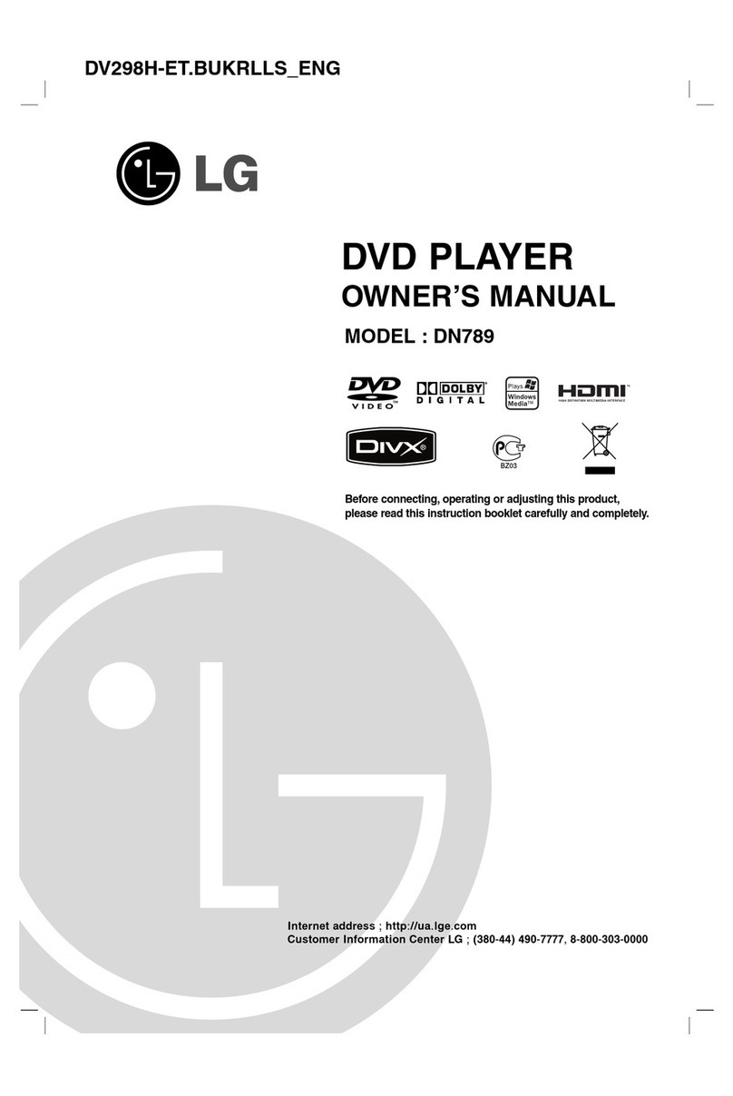 LG DN789 Manuel utilisateur