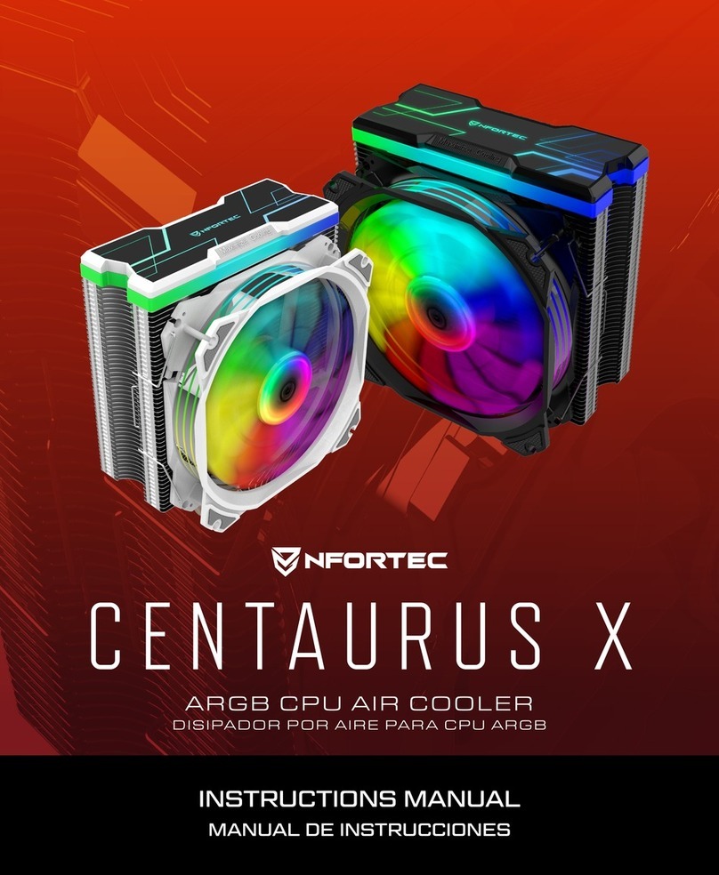 nfortec CENTAURUS X Manuel utilisateur