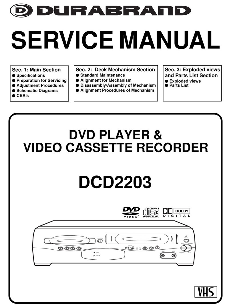 Durabrand DCD2203 Manuel utilisateur