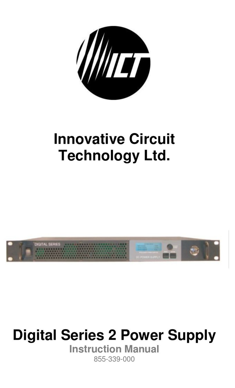 ICT ISOLATED 2 Series Manuel utilisateur