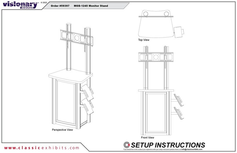VISIONARY DESIGNS MOD-1245 Manuel VISIONARY DESIGNS MOD-1245 Manuel
