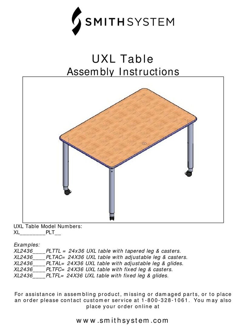 SMITH SYSTEM UXL Manuel utilisateur