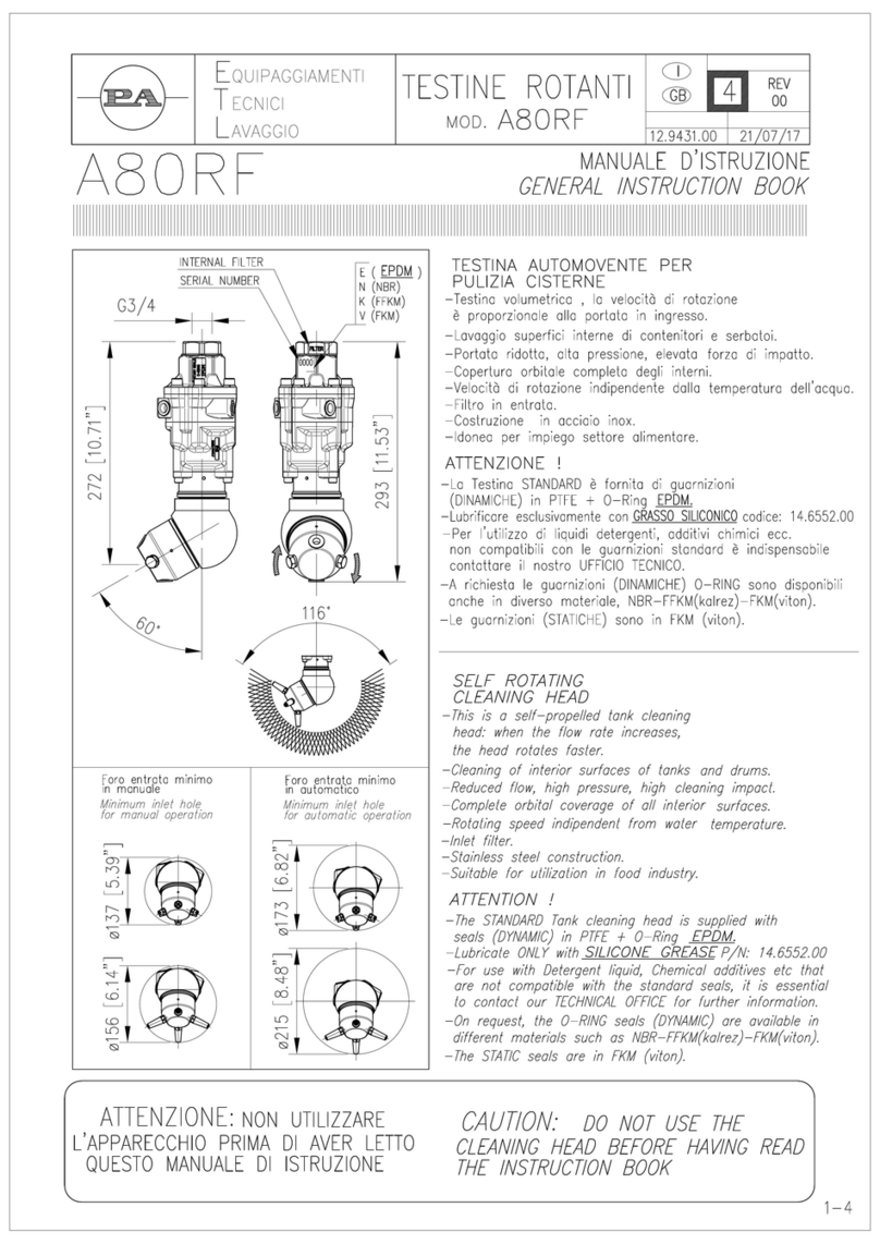 PA A80RF Manuel utilisateur