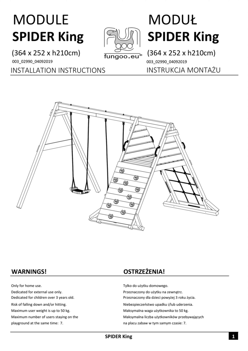 Fungoo SPIDER King Manuel utilisateur