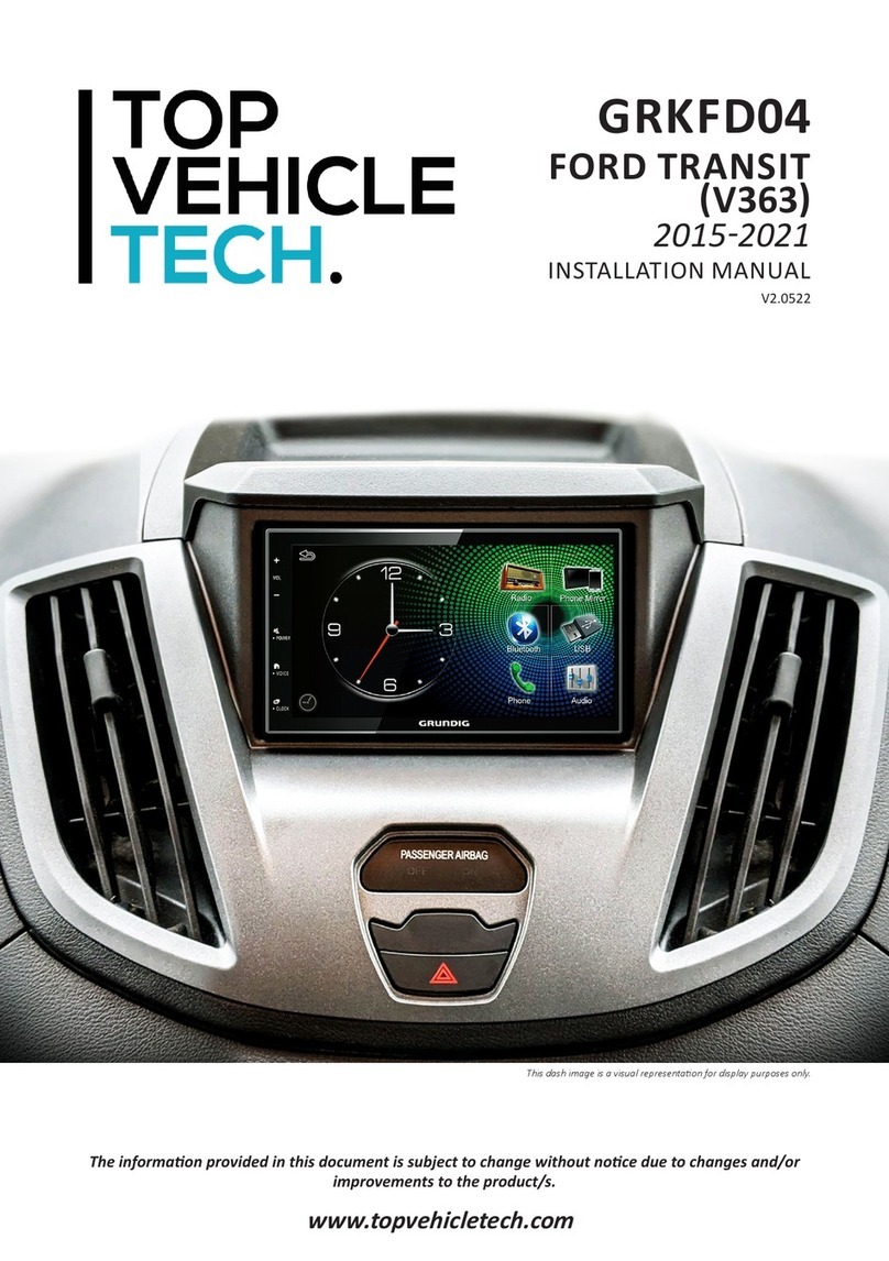 TOP VEHICLE TECH GRKFD04 Manuel utilisateur