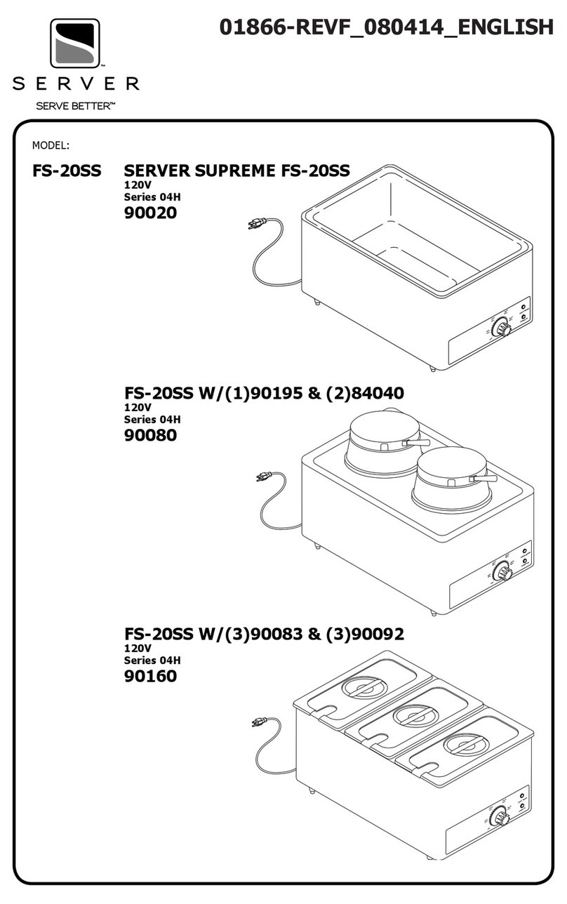 Server SUPREME FS-20SS Manuel utilisateur Server SUPREME FS-20SS Manuel utilisateur