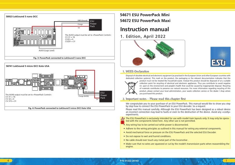 Esu PowerPack Mini Manuel utilisateur