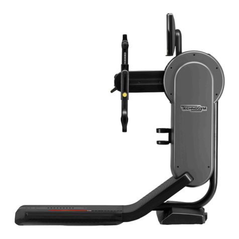 Technogym TOP EXCITE LIVE Manuel utilisateur