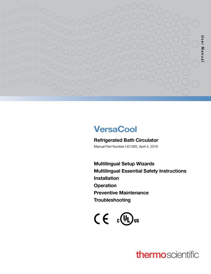 Thermo Scientific VersaCool Manuel utilisateur
