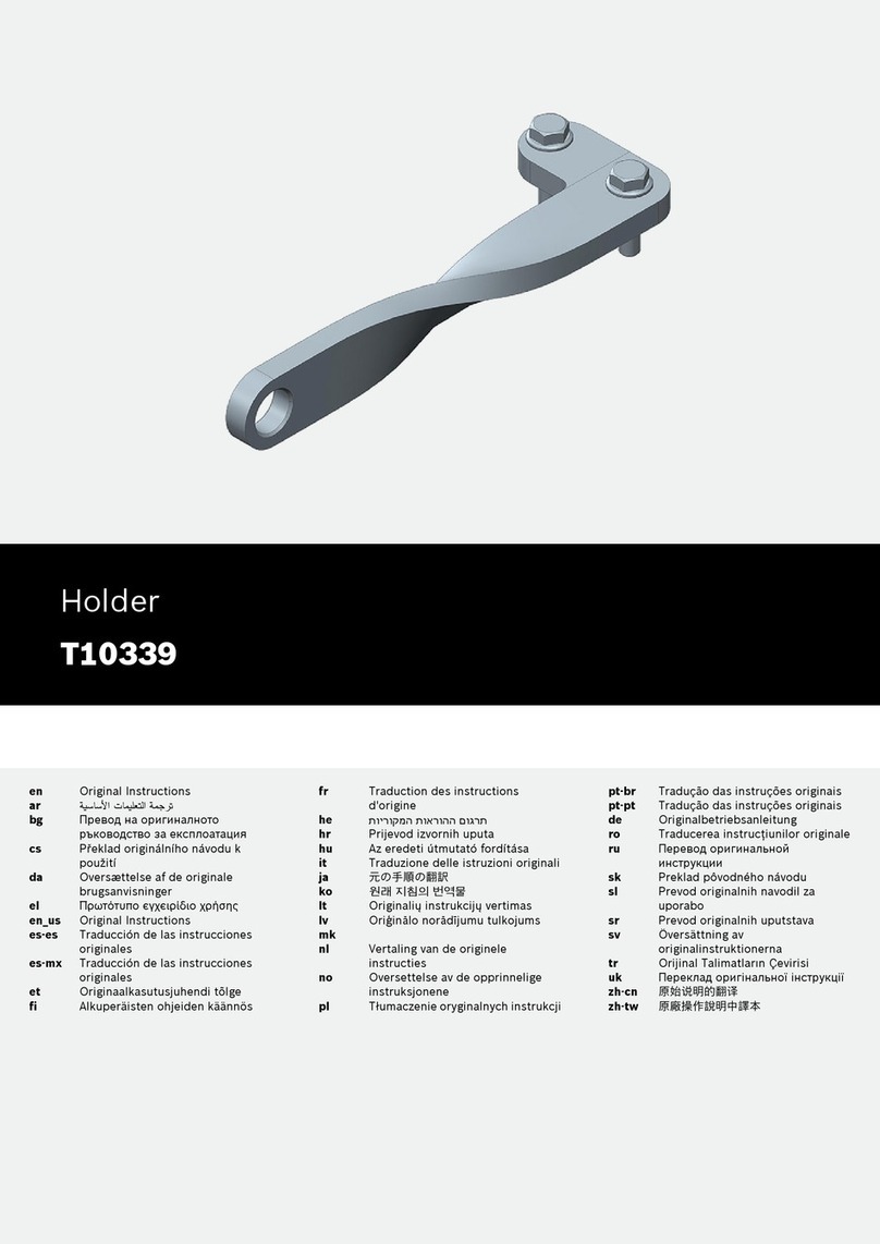 Bosch T10339 Manuel utilisateur