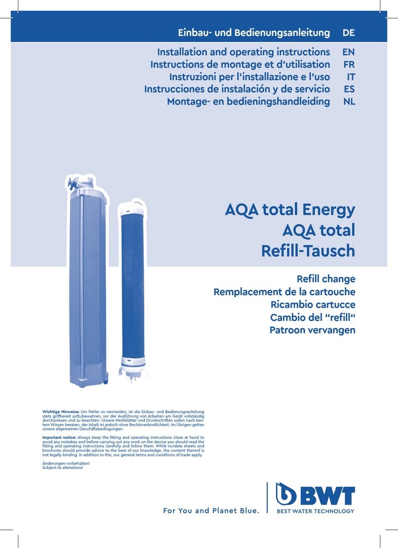 BWT AQA total Energy Manuel utilisateur