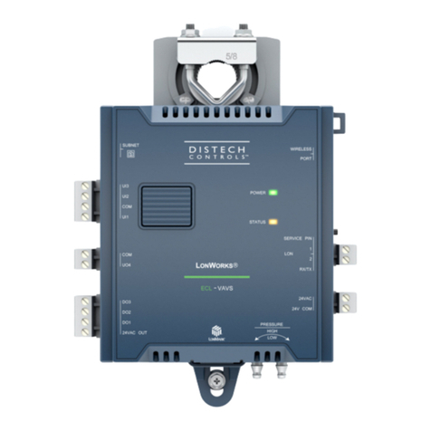 Distech Controls ECL-VAVS Manuel utilisateur