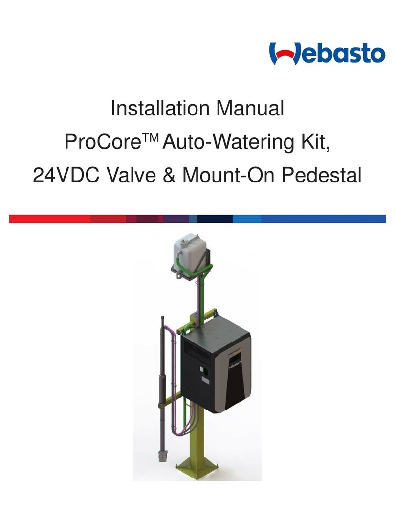 Webasto ProCore Manuel utilisateur Webasto ProCore Manuel utilisateur