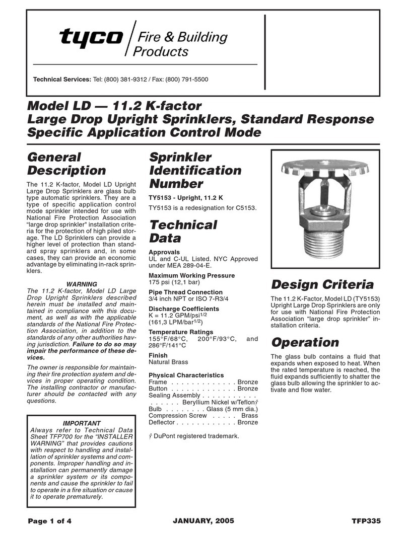 Tyco LD Manuel utilisateur Tyco LD Manuel utilisateur