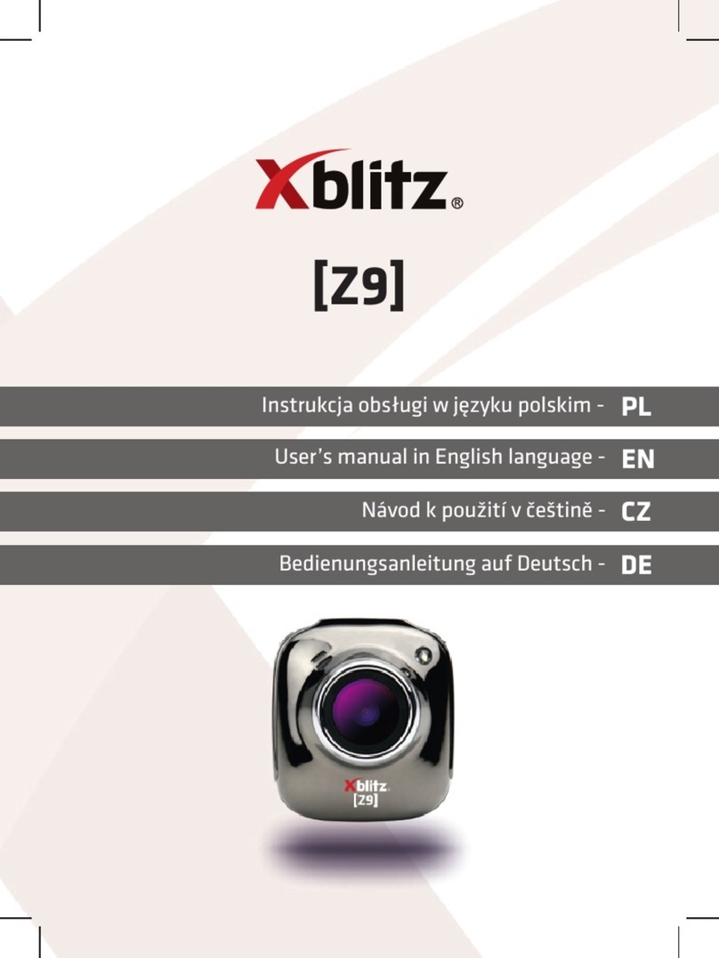 Xblitz Z9 Manuel utilisateur