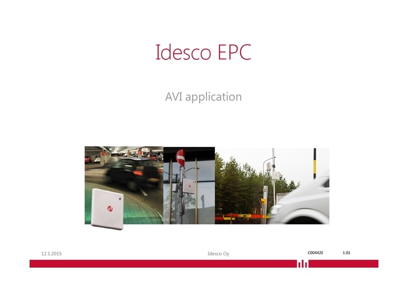 Idesco EPC Manuel utilisateur