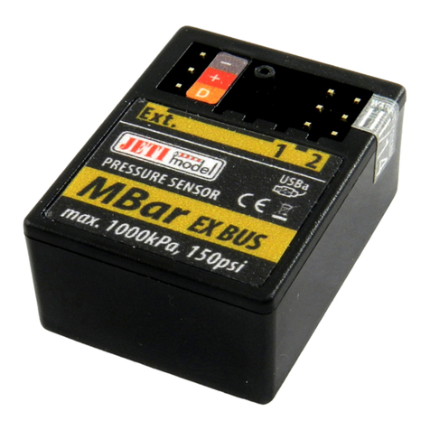 JETI model MBar EX Manuel utilisateur