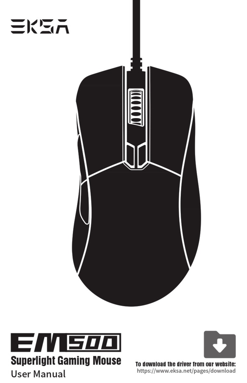 EKSA EM500 Manuel utilisateur