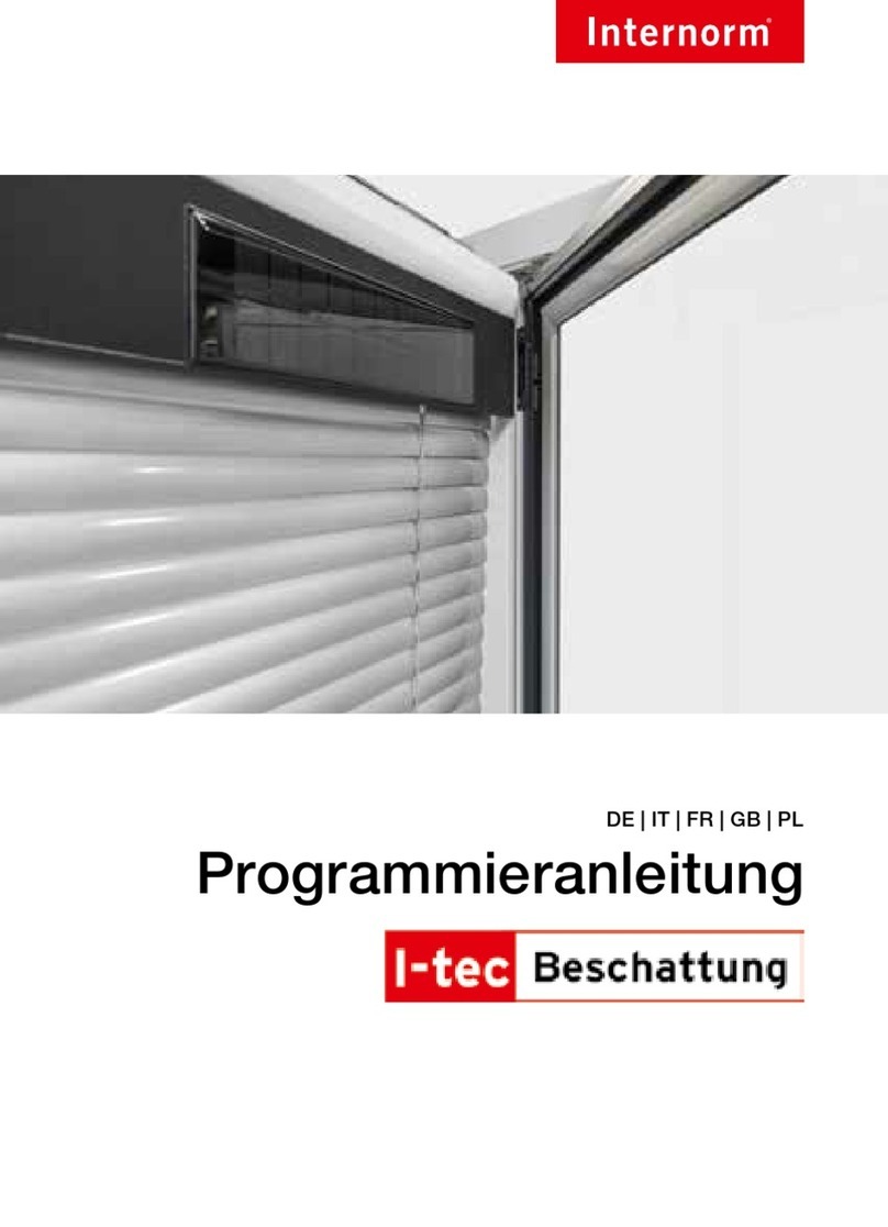 Internorm i-tec Manuel utilisateur