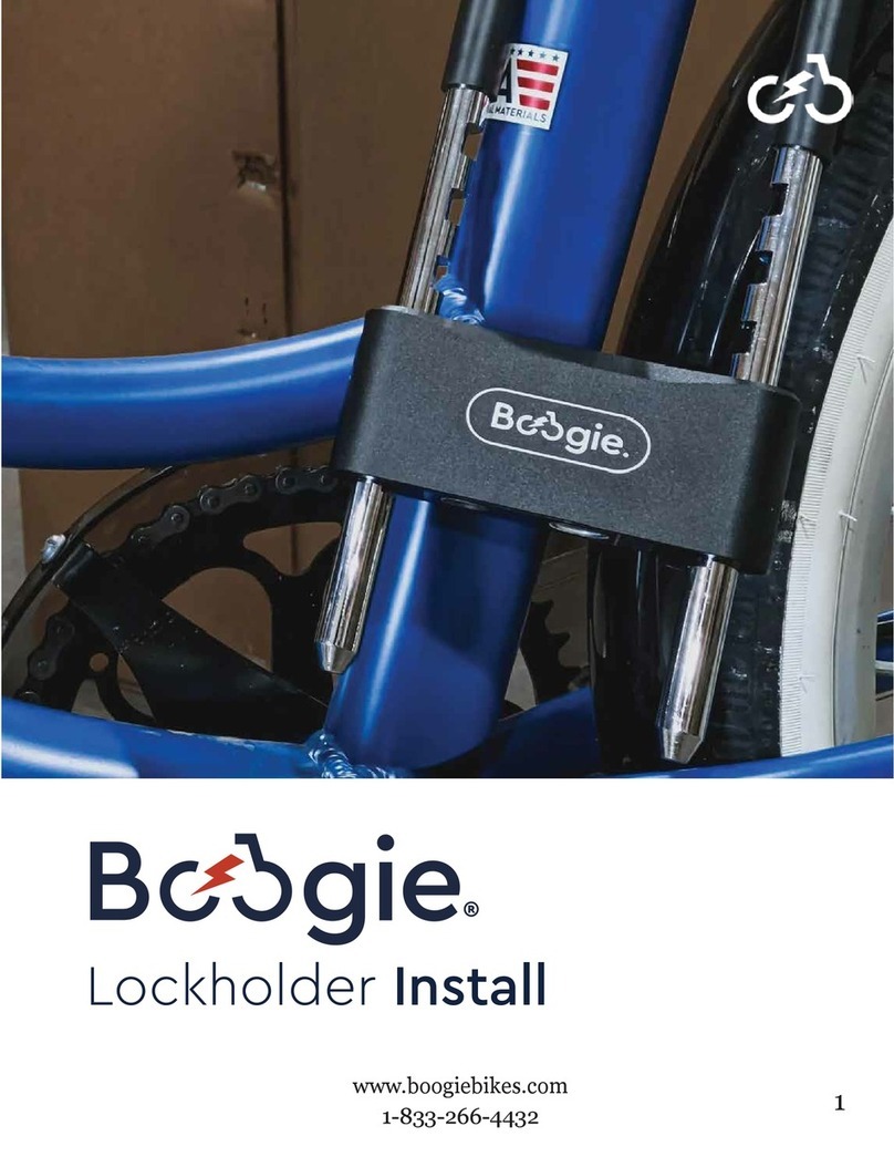 Boogie Lockholder Feuille d'instructions