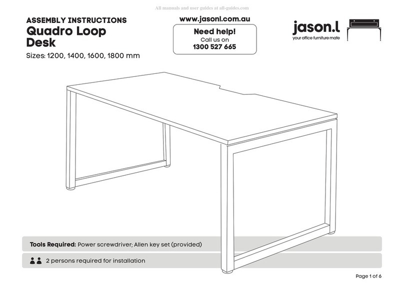 Jason.L Quadro Loop Desk Manuel utilisateur