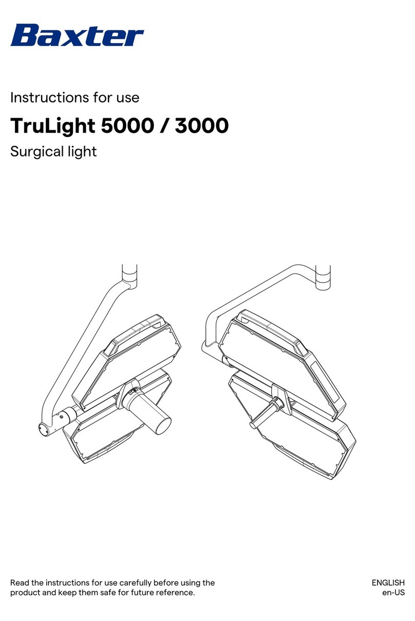 baxter TruLight 5000 Manuel utilisateur