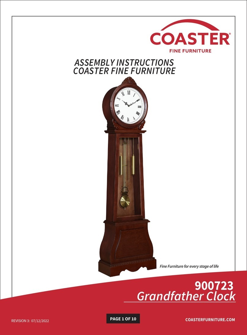 Coaster 900723 Manuel utilisateur