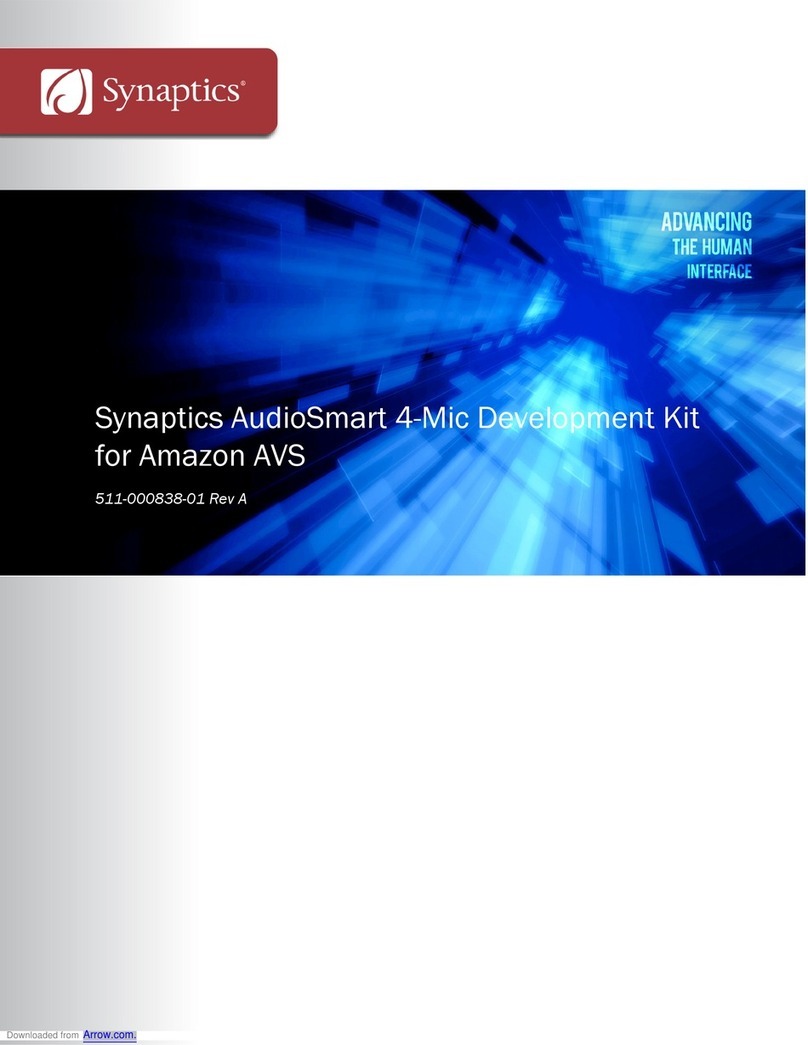 Synaptics AudioSmart Manuel utilisateur