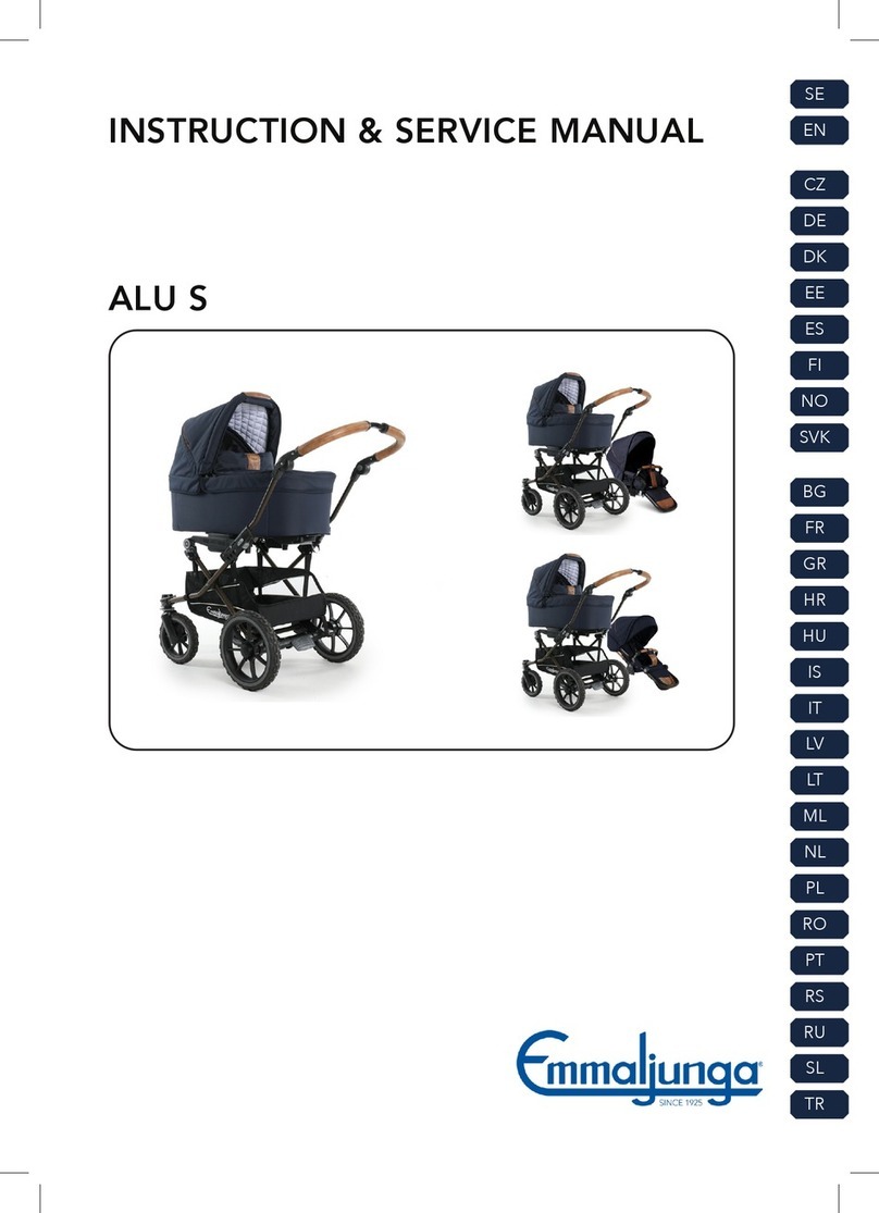 Emmaljunga ALU S Manuel utilisateur