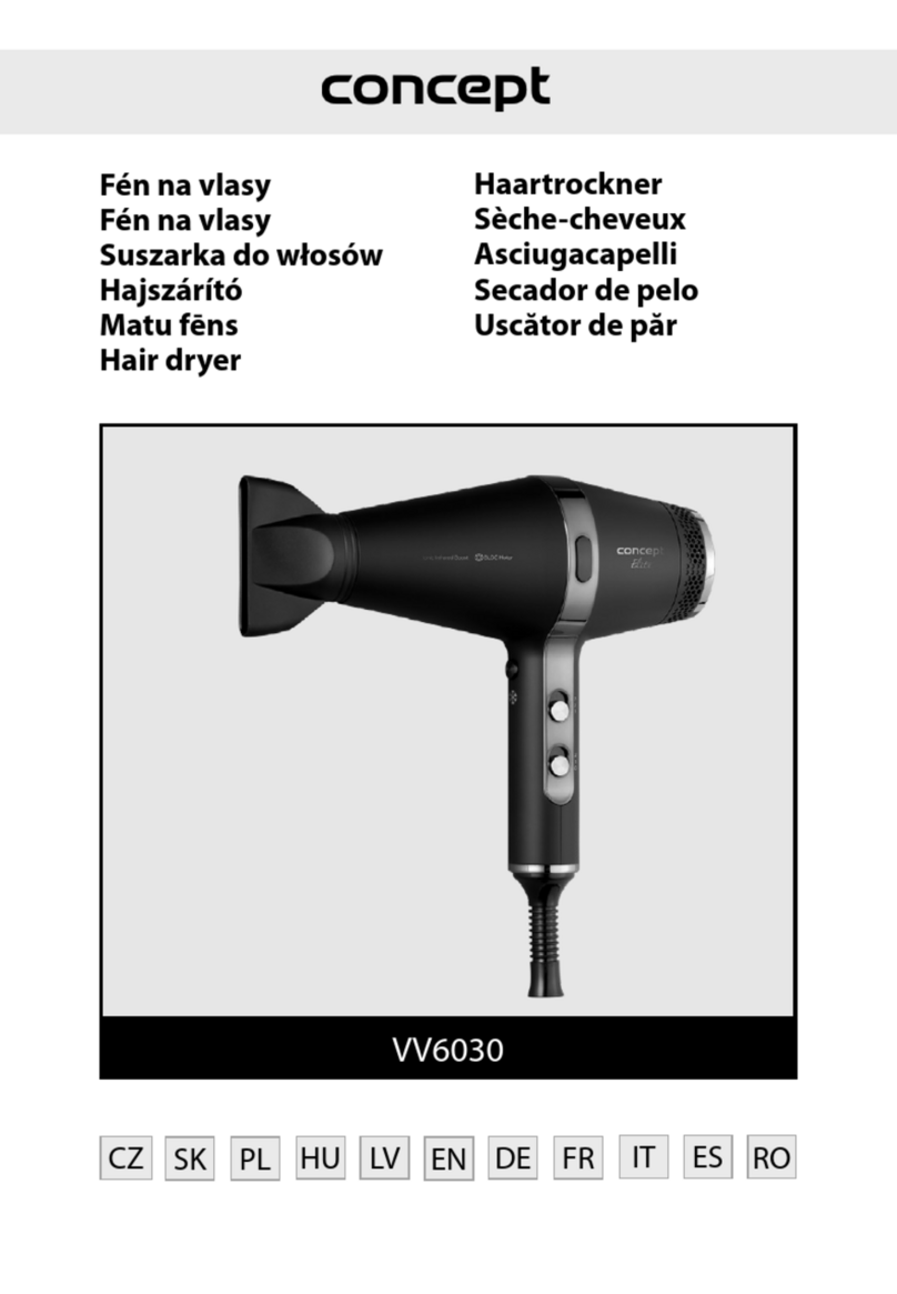 Concept2 VV6030 Manuel utilisateur