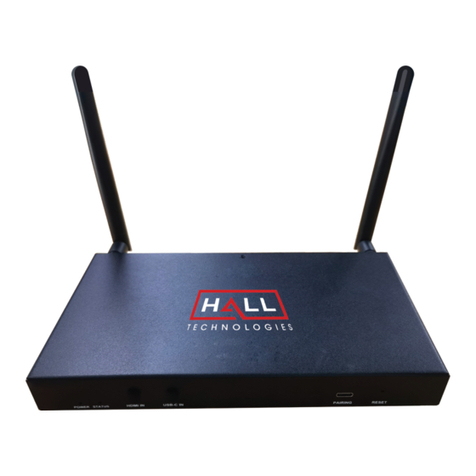 Hall Technologies HT-RANGER Manuel utilisateur
