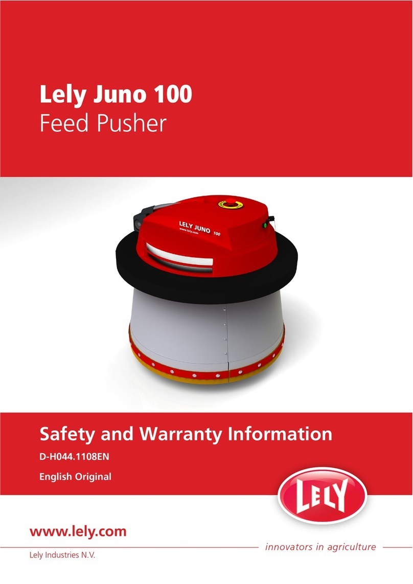 LELY Juno 100 Instructions originales LELY Juno 100 Instructions originales