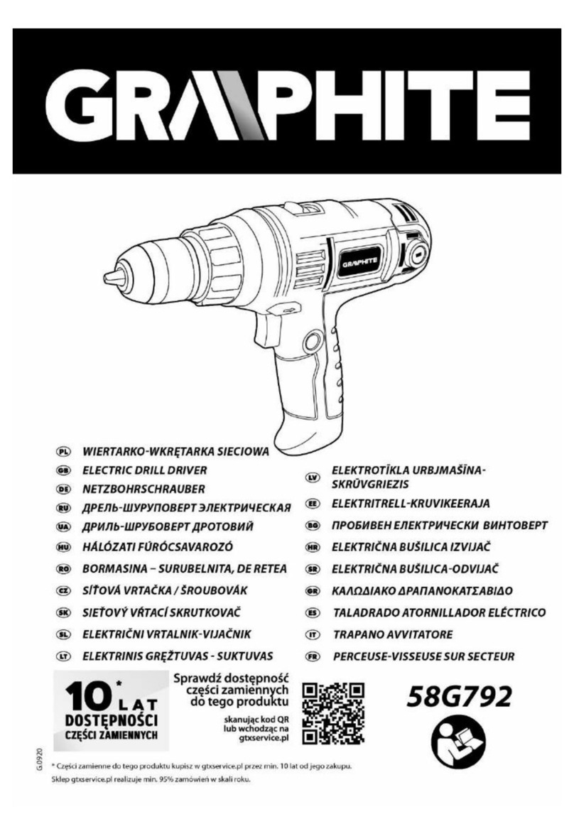 Graphite 58G792 Manuel utilisateur
