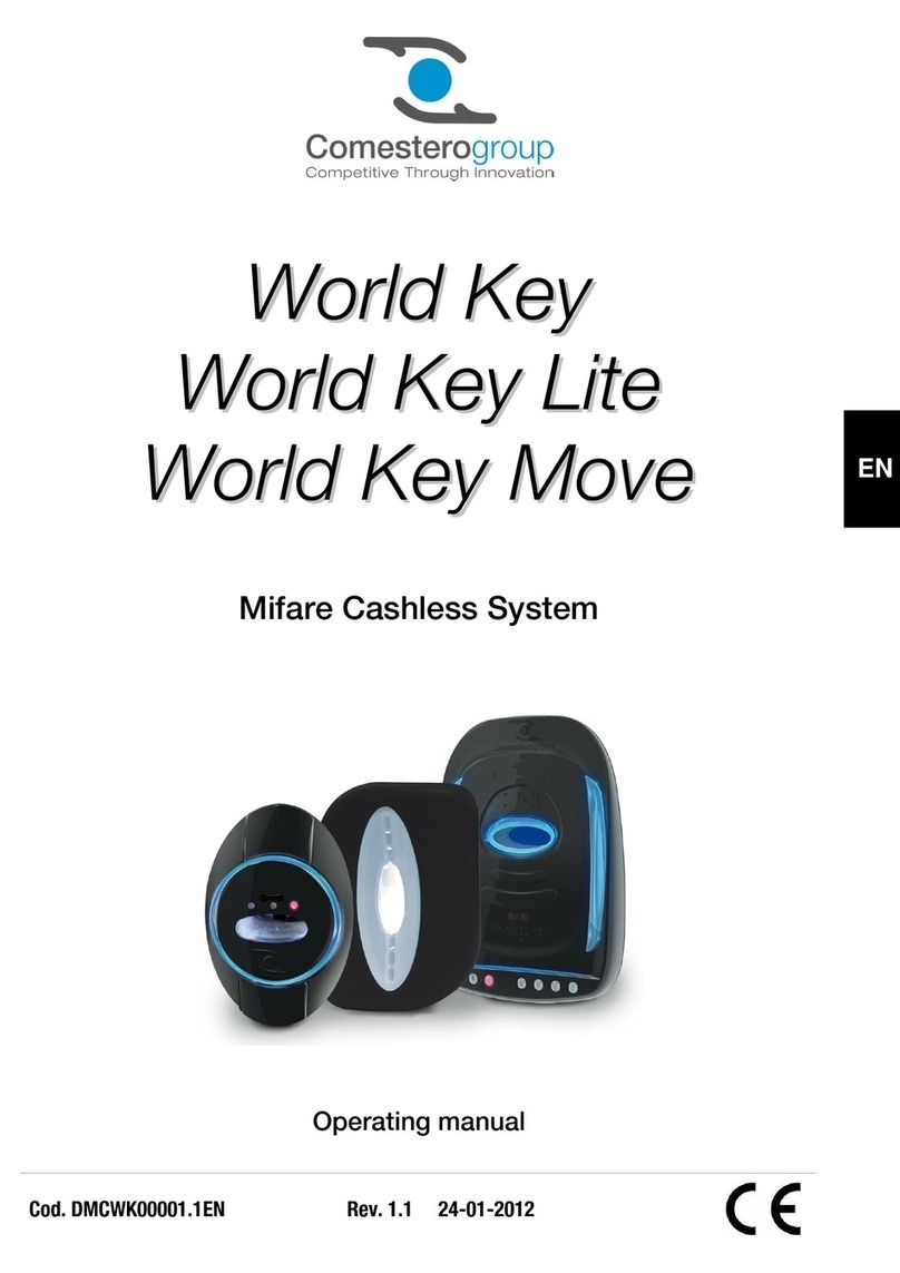 Comestero Group World Key Manuel utilisateur