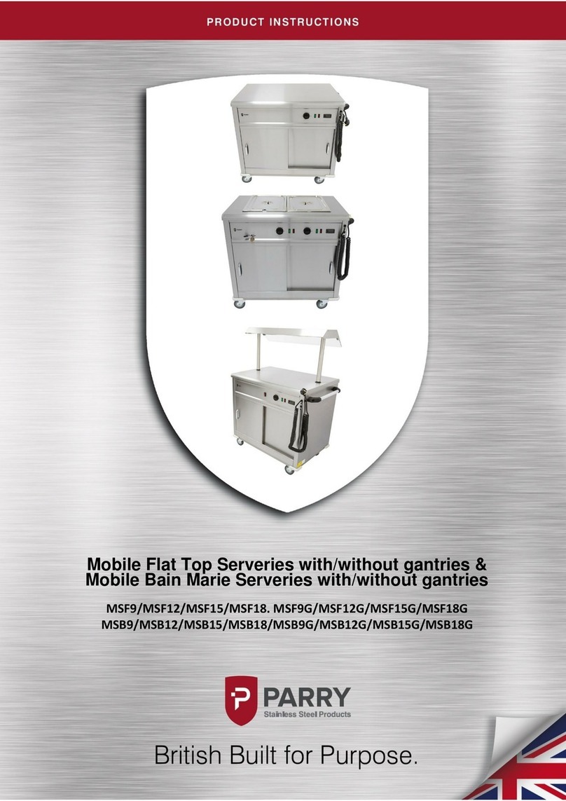 PARRY MSF9 Feuille d'instructions