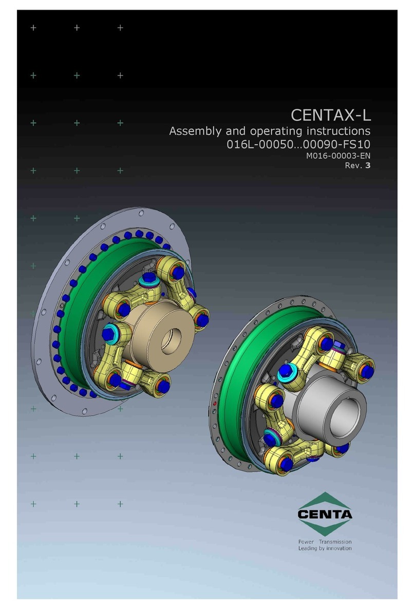 Centa CENTAX-L Manuel utilisateur