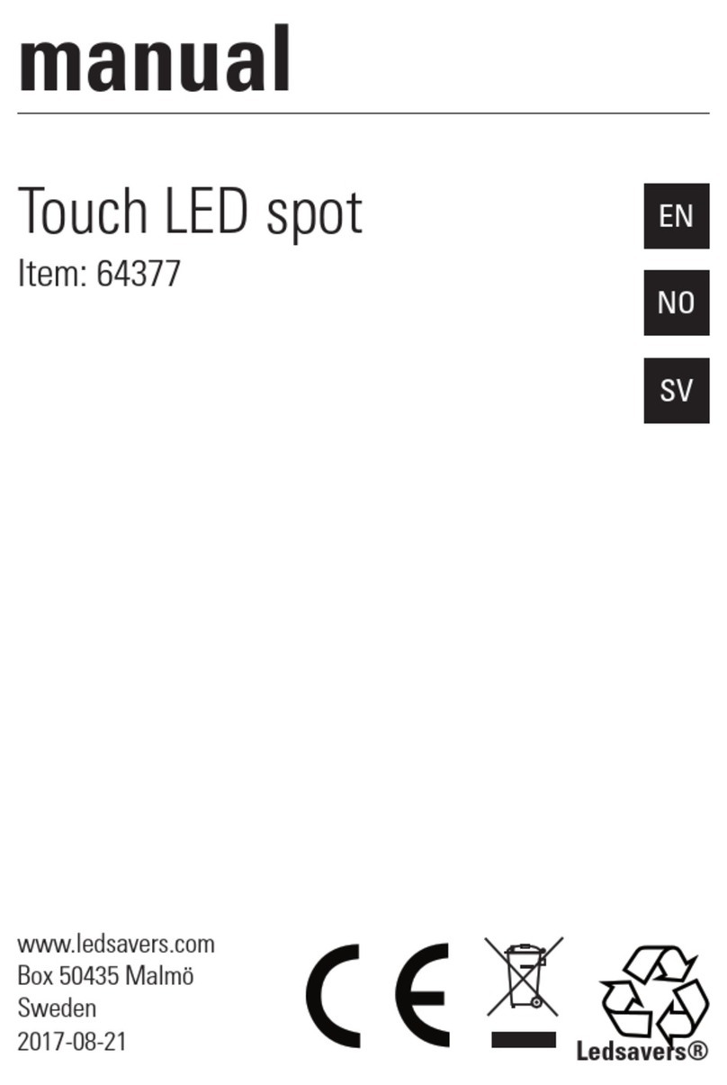 Ledsavers 64377 Manuel utilisateur Ledsavers 64377 Manuel utilisateur