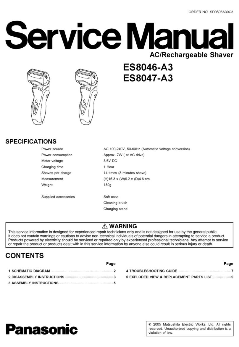 Panasonic ES8046-A3 Manuel utilisateur