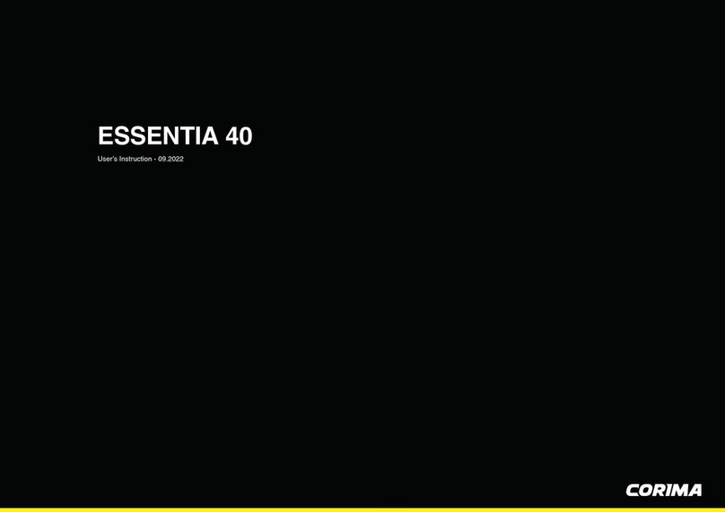 CORIMA ESSENTIA 40 Instructions d'installation