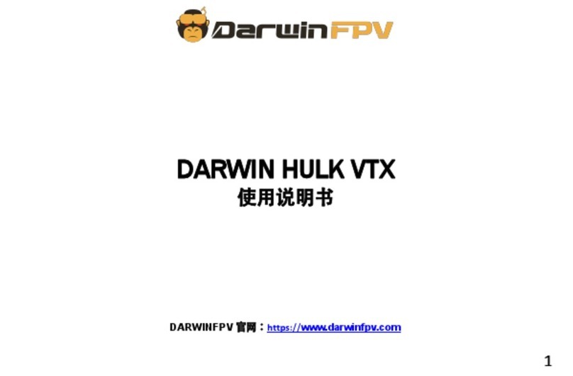 Darwin HULKVTX Manuel utilisateur Darwin HULKVTX Manuel utilisateur