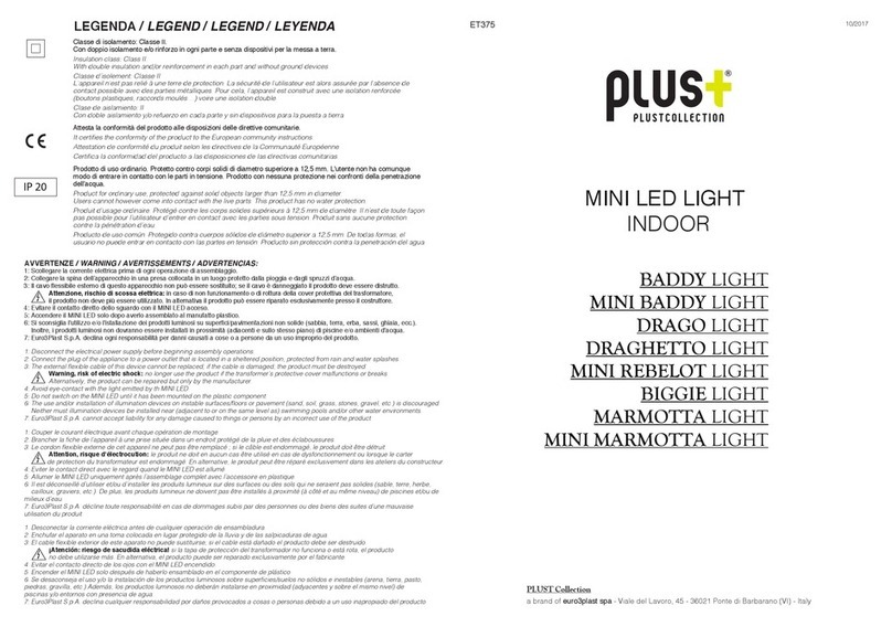 Plust BADDY LIGHT Mode d’emploi