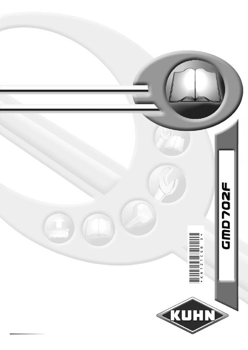 KUHN GMD702F Manuel utilisateur