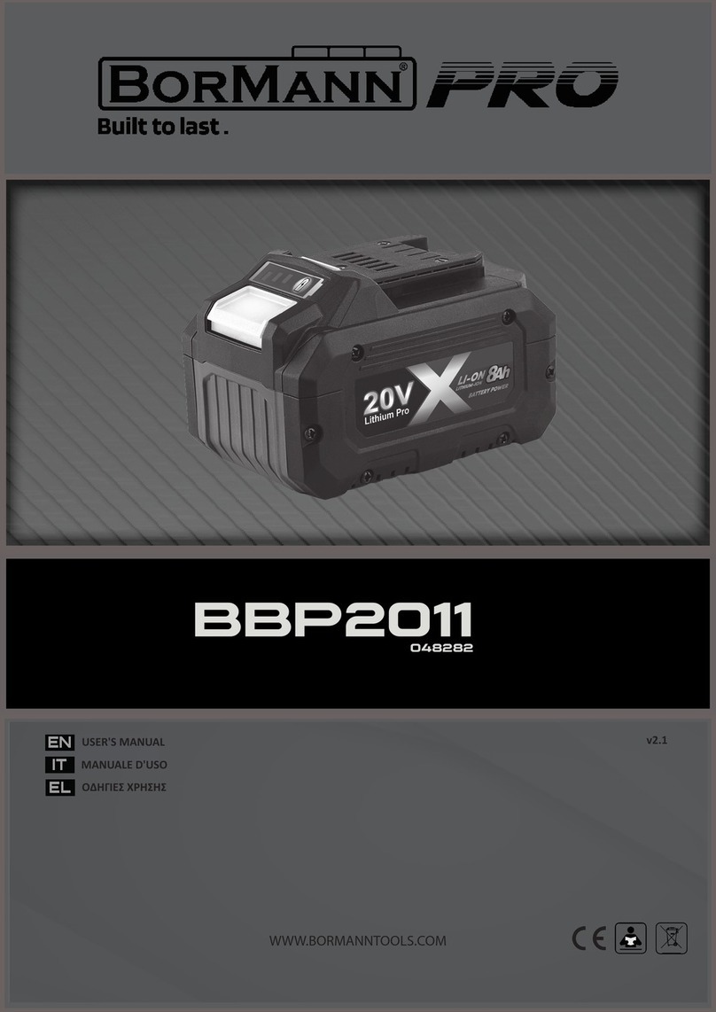 BorMann PRO BBP2011 Manuel utilisateur