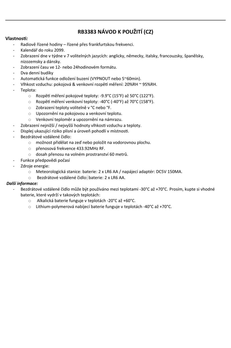 JVD RB3383 Manuel utilisateur