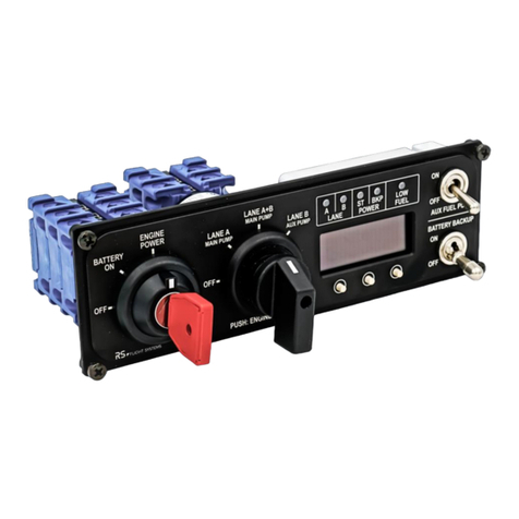 RS Flight Systems SCU Front Panel V2 Manuel utilisateur