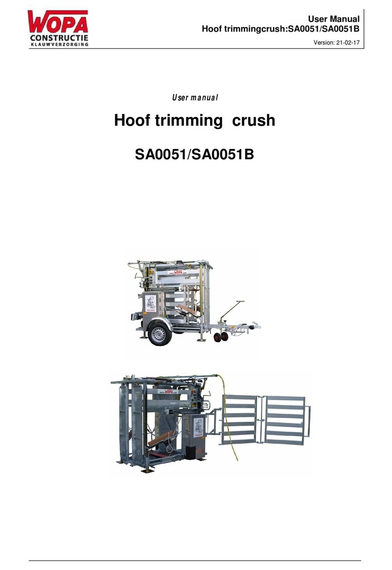 Wopa SA0051 Manuel utilisateur