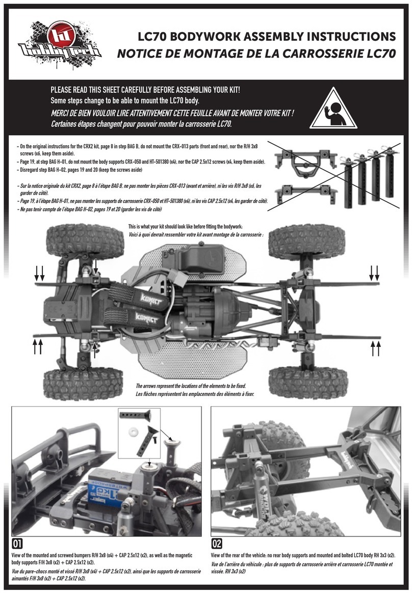 Hobbytech LC70 Manuel utilisateur