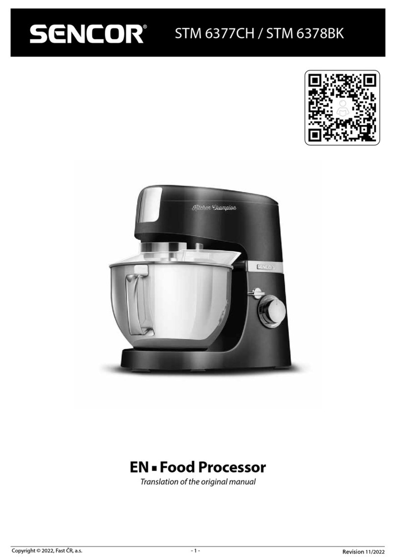 Sencor STM 6377CH Instructions de fonctionnement