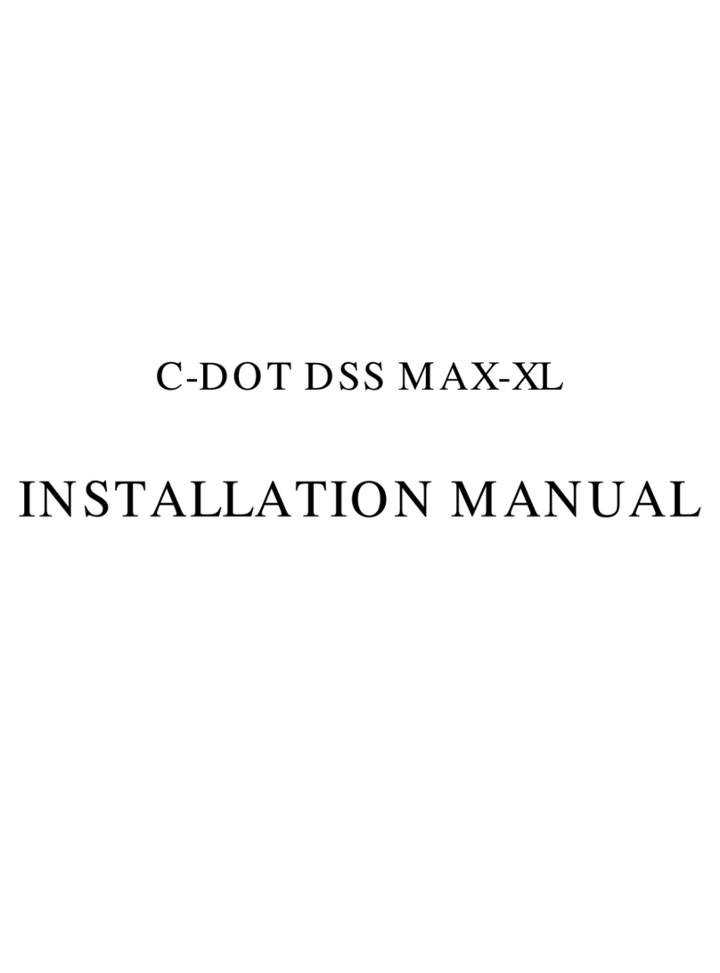 C-DOT DSS MAX-XL Manuel utilisateur