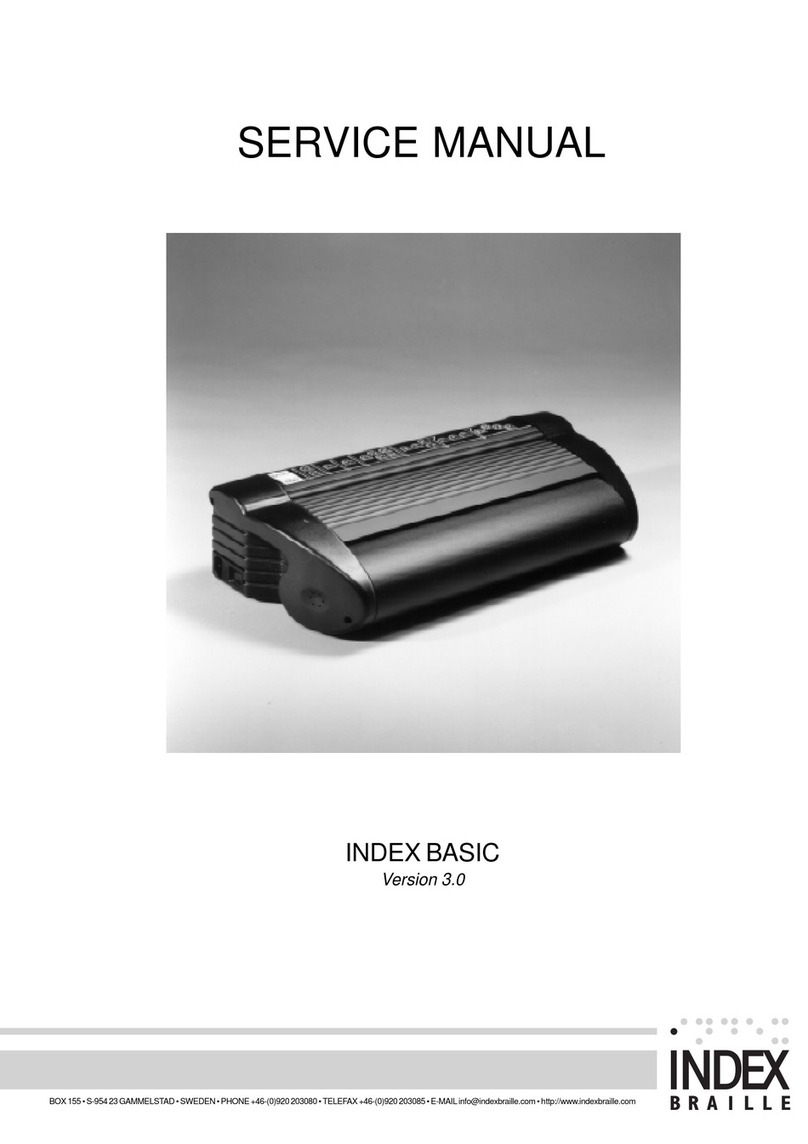 Index Braille BASIC Manuel utilisateur Index Braille BASIC Manuel utilisateur